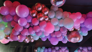 Plafond en ballons
