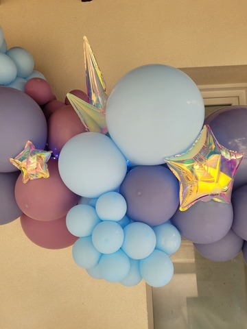 Primadescents aux reflets multiples et techniques ballons