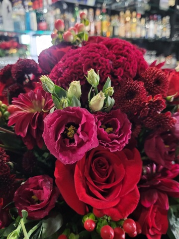 Camaïeu de rouges passion